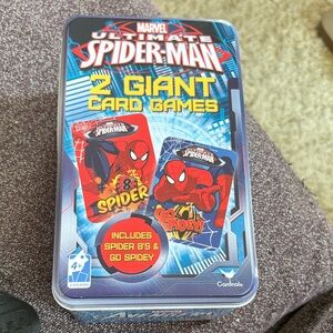 Marvel Ultimate Spider-Man Card Game Set - Red and Blue